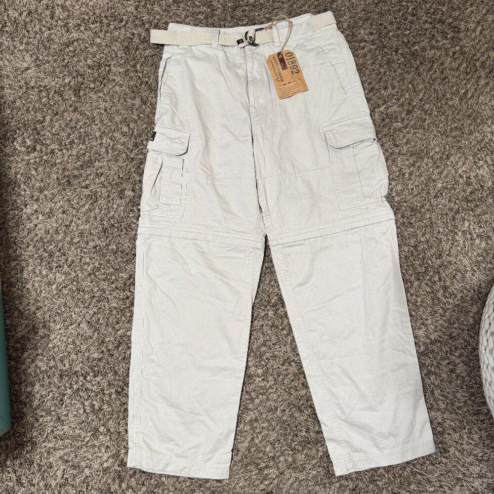 VTG 90s Y2K Abercrombie & Fitch Paratrooper Baggy Cargo Pant Size Medium NWT